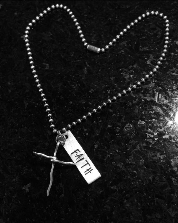 Christian Handmade Sterling Sliver Cross Necklace