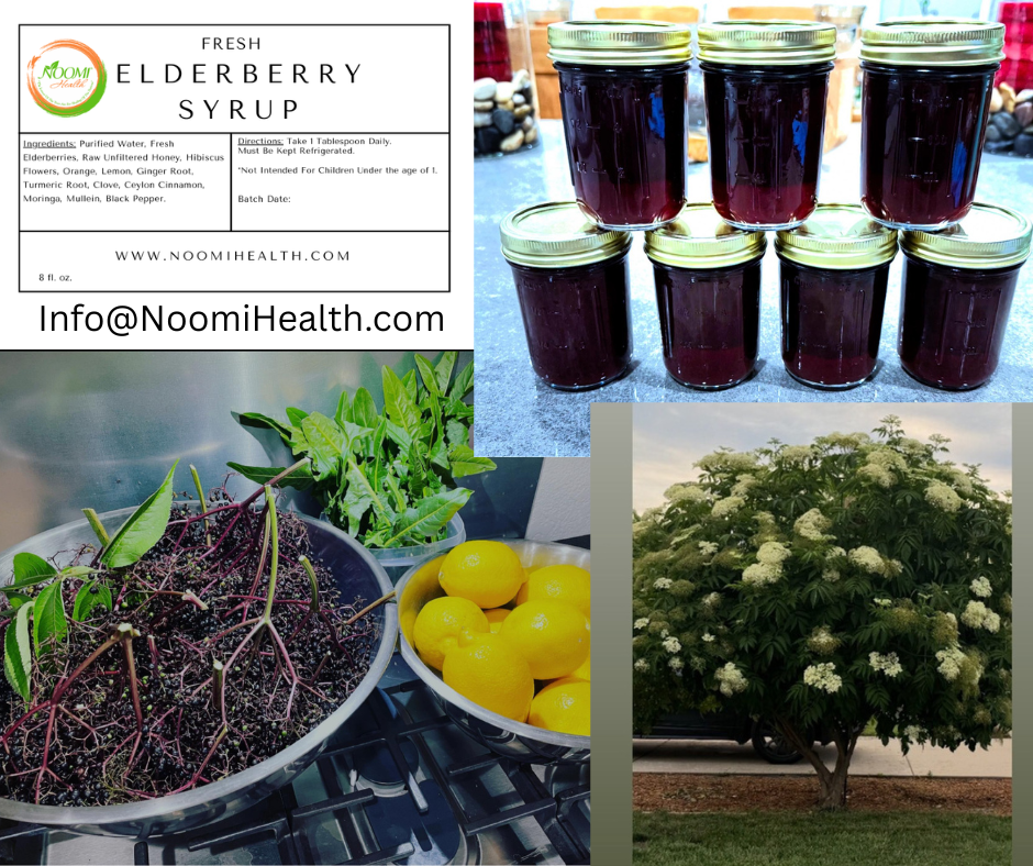 Elderberry syrup post for Noomi Health